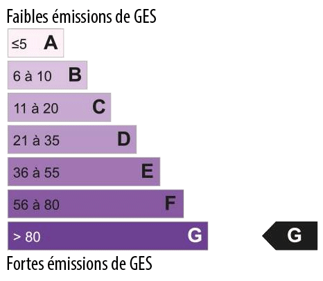 Emission de gaz a effet de serre G